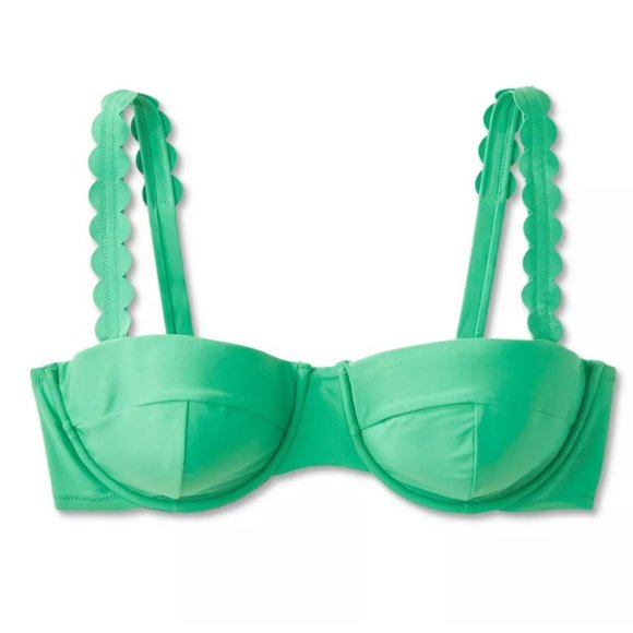 NWT RHODE Scallop Edge Underwire Bikini Top - Picture 4 of 5